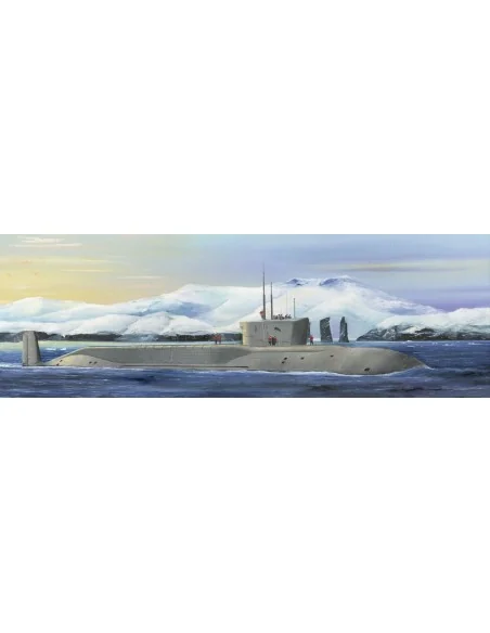 Russ. Navy Proj. 955 Borei-Yuri Dol.SSBN, 1/350 - Hobby Boss 83520