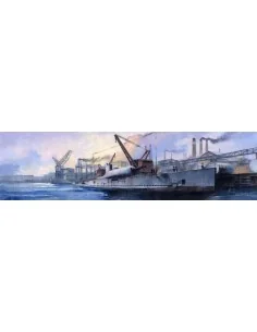 French Surcouf Submarine Cruiser, 1/350 - Hobby Boss 83522