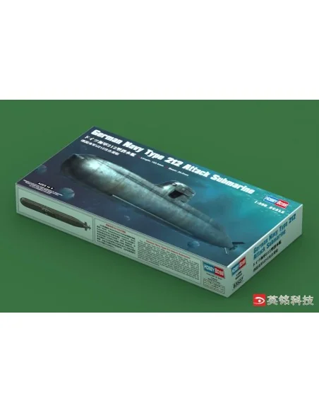 German Navy Type 212 Attack Submarine, 1/350 - Hobby Boss 83527