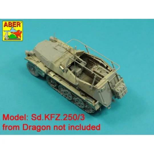 Sd.Kfz.250/3 Greif- vol. 3 - Upper armour, 1/35 - Aber Models 35161