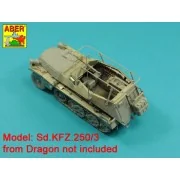 Sd.Kfz.250/3 Greif- vol. 3 - Upper armour, 1/35 - Aber Models 35161