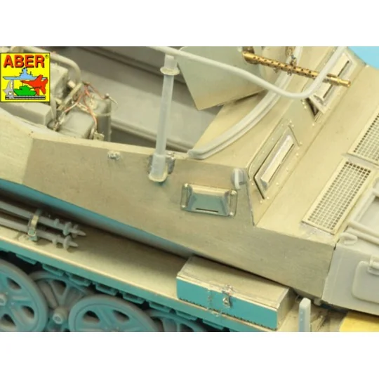 Sd.Kfz.250/3 Greif- vol. 3 - Upper armour, 1/35 - Aber Models 35161