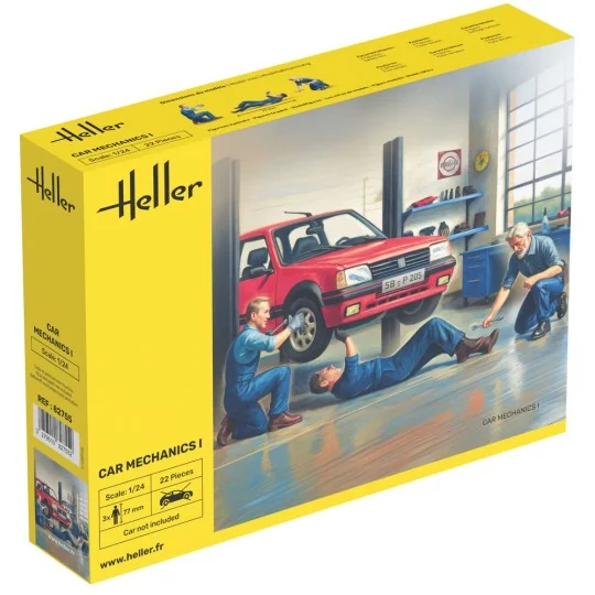 Car Mechanics I, 1/24 - Heller 82755 Car Mechanics I, 1/24 - Heller 82755