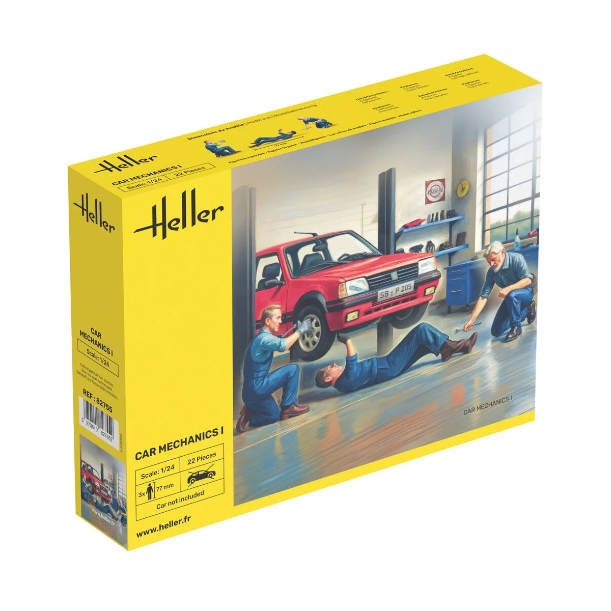 Car Mechanics I, 1/24 - Heller 82755 Car Mechanics I, 1/24 - Heller 82755