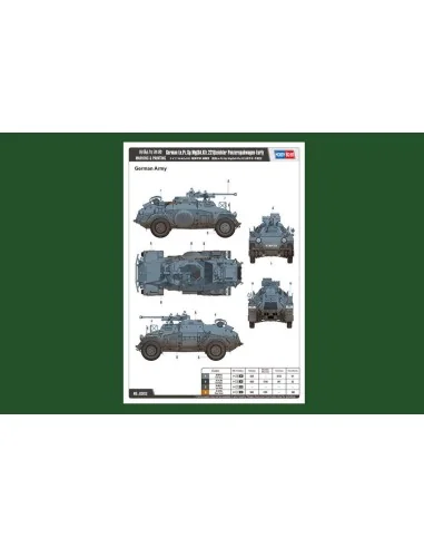 [NO_DESC] German Le.Pz.Sp.Wg (Sd.Kfz.221)Panzerwag, 1/35 - Hobby Bo...