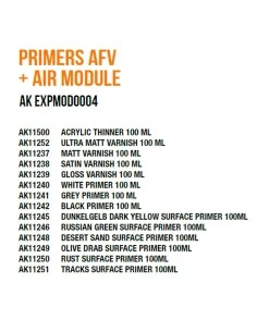 Primers afv + air Module - AK Interactive AK EXPMOD0004 2