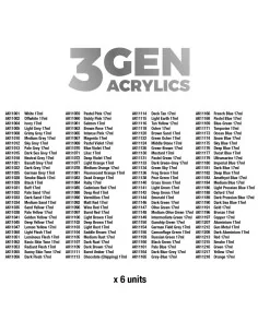 120 Generic Colors Module - AK Interactive AK EXPMOD0008 2