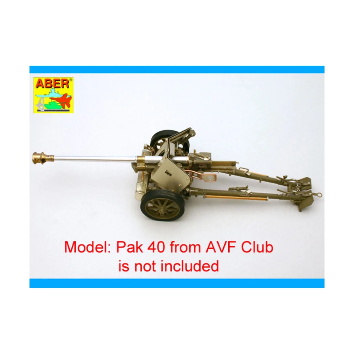 German A/T Gun PaK 40 - Vol.1- basic set, 1/35 - Aber Models 35162