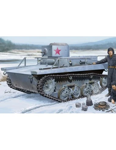 Soviet T-37TU Command Tank, 1/35 - Hobby Boss 83820