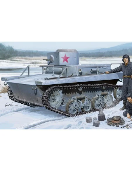 Soviet T-37TU Command Tank, 1/35 - Hobby Boss 83820