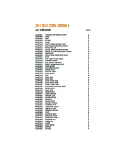 Abt 502 Oils 20ml ak Modular Display - AK Interactive AK EXPMOD0030 2