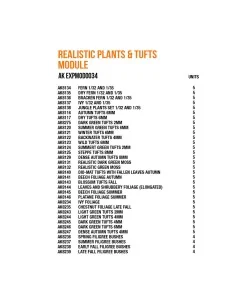 Realistic Plants & Tufts Module - AK Interactive AK EXPMOD0034 2