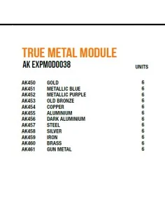 True Metal Module - AK Interactive AK EXPMOD0038 2