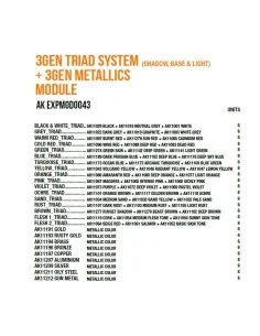 3Gen Triad System (Shadow, Base & Light) + 3gen Metallics Module - ... 2