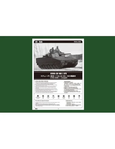 Swedish CV9030 IFV, 1/35 - Hobby Boss 83822