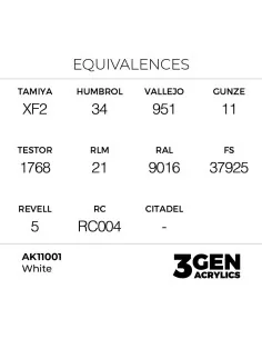 White 17ml - AK Interactive AK11001 2