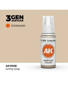 Grimy Grey 17ml - AK Interactive AK11008