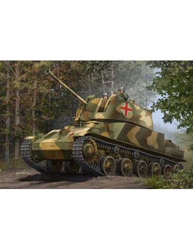 Hungarian 40M Nimrod Anti-Aircraft Gun, 1/35 - Hobby Boss 83829