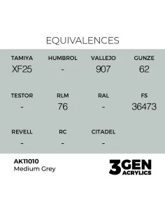 Medium Grey 17ml - AK Interactive AK11010 2