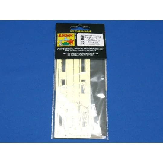 Sd.Kfz. 251/1 Ausf.D - Vol.3 - Stowage bins - Aber Models 35169