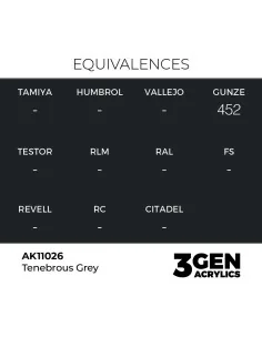 Tenebrous Grey 17ml - AK Interactive AK11026 2