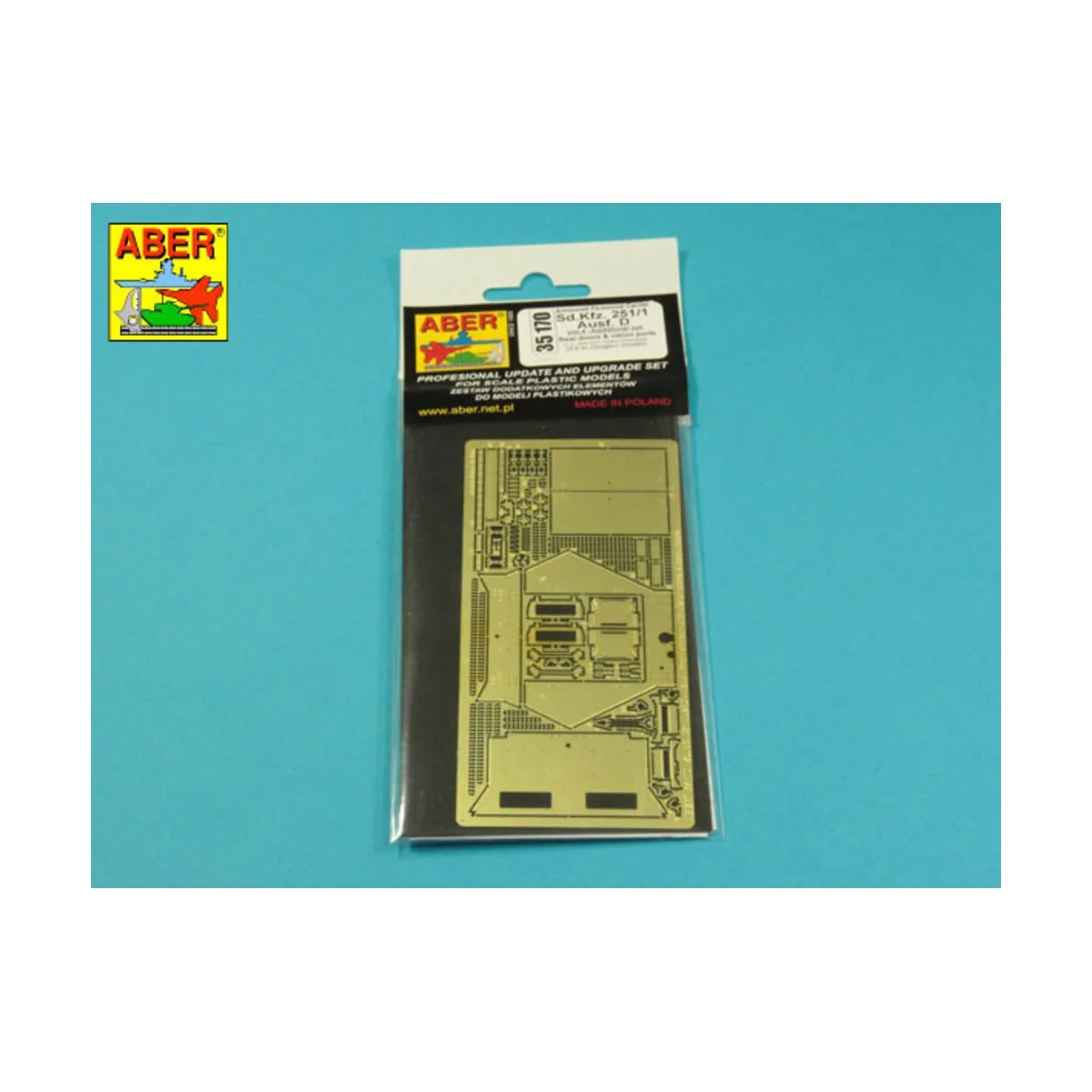 Sd.Kfz. 251/1 Ausf.D - Vol.4 - Rear doors & vision ports - Aber Mod...