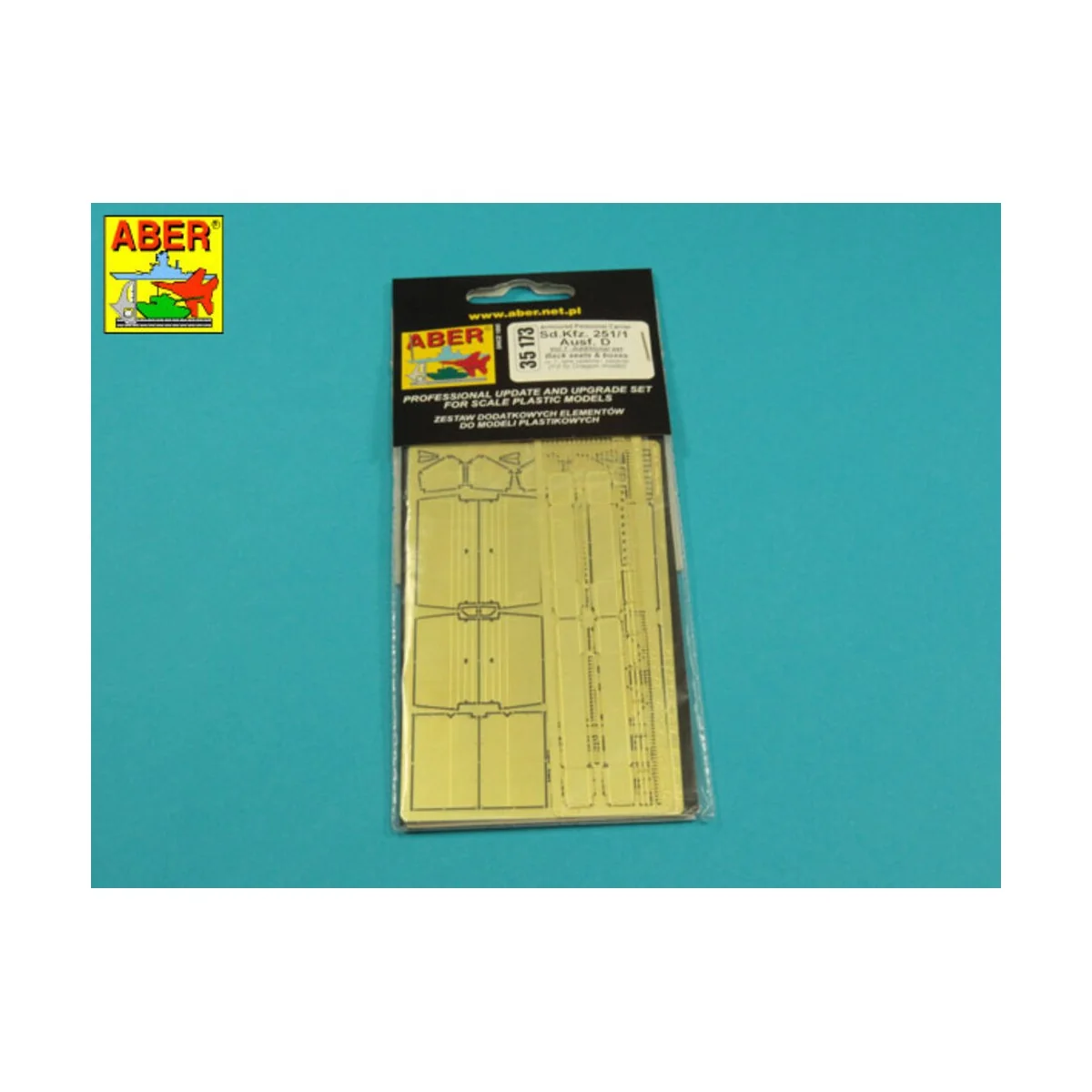 Sd.Kfz. 251/1 Ausf.D - Vol.7 - Backseats & boxes, 1/35 - Aber Model...