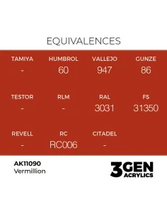 Vermillion 17ml - AK Interactive AK11090 2