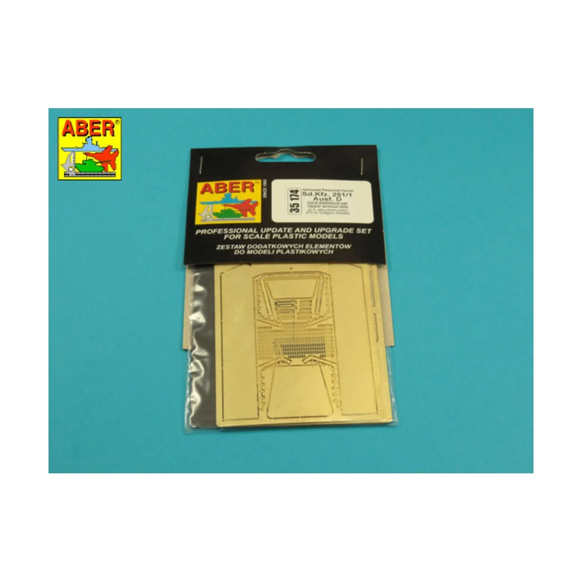 Sd.Kfz. 251/1 Ausf.D - Vol.8 - Upper armour - late, 1/35 - Aber Mod...