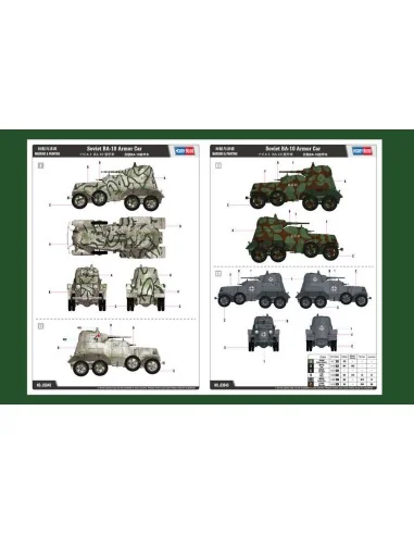 Soviet BA-10 Armor Car, 1/35 - Hobby Boss 83840