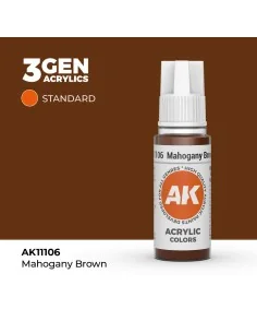 Mahogany Brown 17ml - AK Interactive AK11106