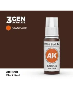 Black Red 17ml - AK Interactive AK11098