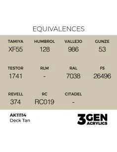 Deck Tan 17ml - AK Interactive AK11114 2