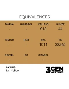 Tan Yellow 17ml - AK Interactive AK11116 2