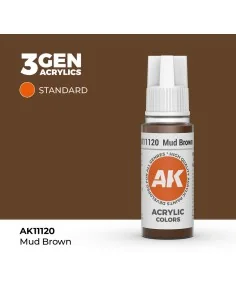 Mud Brown 17ml - AK Interactive AK11120