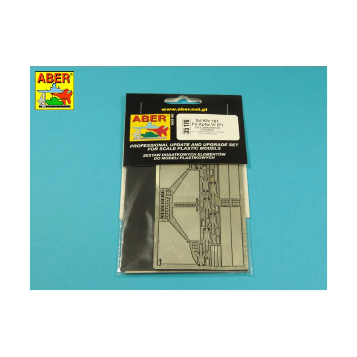 Sd.Kfz.181Pz.Kpfw.VI(P)-Vol.2-fenders, 1/35 - Aber Models 35176