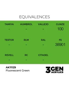Fluorescent Green 17ml - AK Interactive AK11129 2