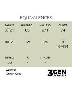Green-Grey 17ml - AK Interactive AK11132 2