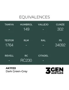 Dark Green-Grey 17ml - AK Interactive AK11133 2