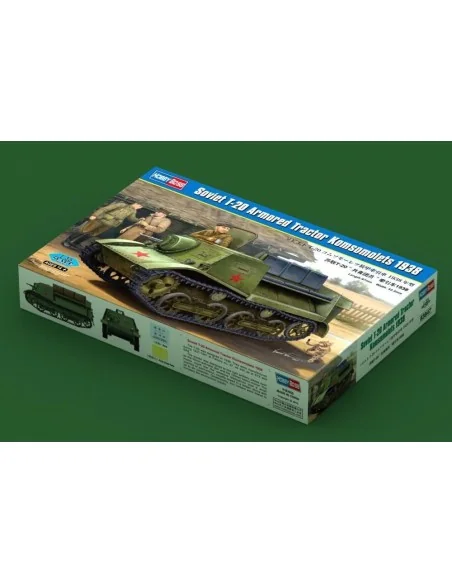 Soviet T-20 Armored Tractor Komsomolets 1938, 1/35 - Hobby Boss 83847
