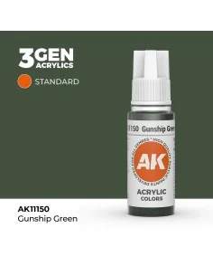Gunship Green 17ml - AK Interactive AK11150