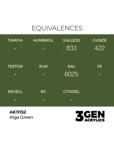 Alga Green 17ml - AK Interactive AK11152 2