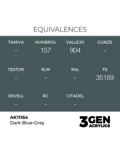 Dark Blue-Grey 17ml - AK Interactive AK11164 2