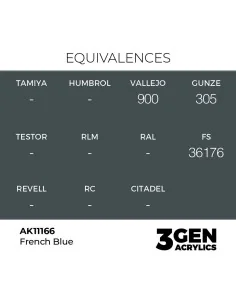 French Blue 17ml - AK Interactive AK11166 2