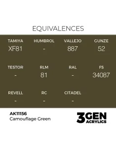 Camouflage Green 17ml - AK Interactive AK11156 2