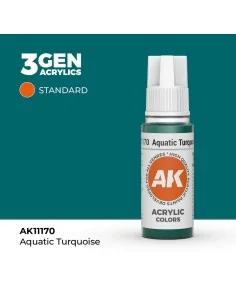 Aquatic Turquoise 17ml - AK Interactive AK11170