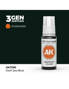 Dark Sea Blue 17ml - AK Interactive AK11190