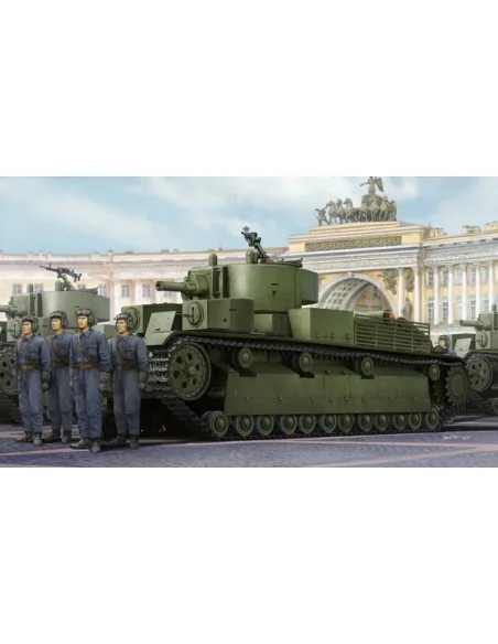 Soviet T-28E Medium Tank, 1/35 - Hobby Boss 83854