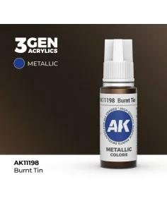 Burnt Tin 17ml - AK Interactive AK11198