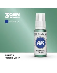 Metallic Green 17ml - AK Interactive AK11205